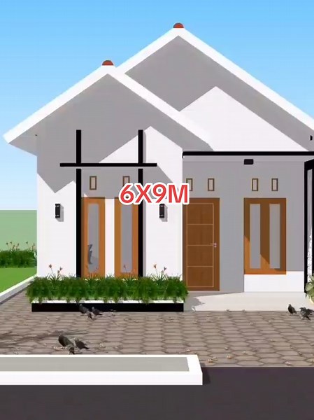 Rumah Minimalis 6x9 Met#fypシ゚viral #fypdongggggggg #fypシ