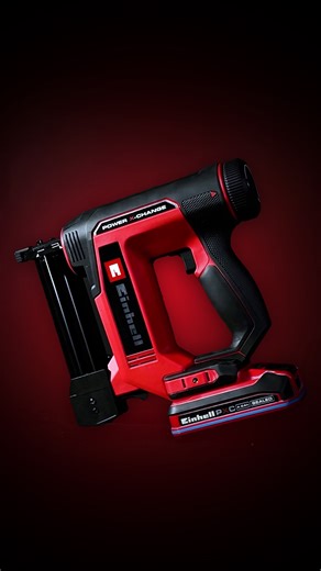 Einhell DE-AT-CH on Instagram: "👀 Im Rampenlicht: Unser Akku-Nagler TE-CN 18/32 Li. Das 2-in-1-Kombigerät aus Tacker & Nagler mit robustem Getriebe und Magazin für 100 Nägel/Klammern inkl. Füllstandsanzeige fühlt sich in jeder Bastelecke und Werkstatt wohl! ___ #Einhell #DIY #EinhellDIY #PowerXChange #PXC #AkkuNagler #AkkuTacker"