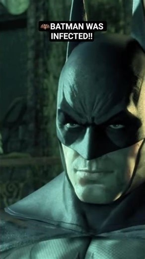 🦇BATMAN WAS INFECTED!! | Batman Arkham City #shorts