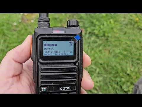 Radtel rt4d works ok mmdvm repeater