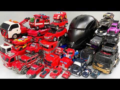 Big Red Car Collection Review - Ultimate Transformers & Tobot Car Toys | 거대 빨간 자동차 장난감 변신 로봇 리뷰 모음