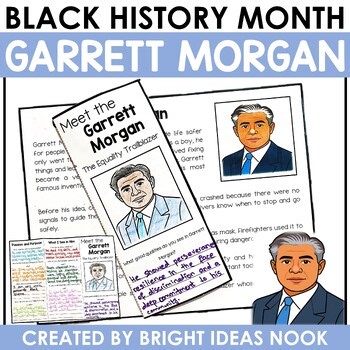 Garrett Morgan Craft Black History Month Craft Research Project Activities