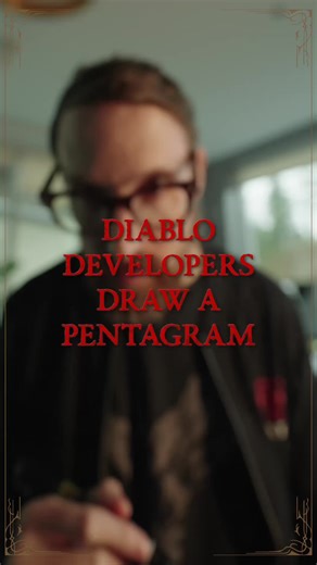 Summoning the Warlock required true precision. Drawing a simple pentagram? Much less so.