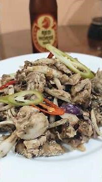 Smoked Grilled Chicken with Calamansi Aioli ( Chicken Dinakdakan) #food #cooking #chicken #recipe