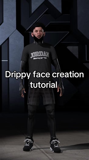 Drippy face scan #2kcommunity #2k26 #nba2k #fyp #viral | face creation 2k26