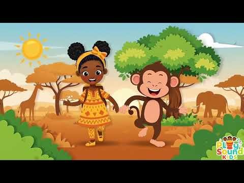 Them Mushrooms - Jambo Bwana | African Animal Song for Kids