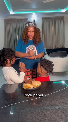 Burger Rock Paper Scissors Challenge