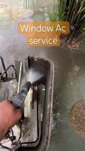 How to clean window AC at home step by step #acservice #airconditioner