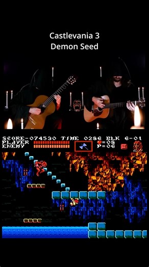 Demon Seed - Castlevania 3 - Classical / Acoustic Guitar Cover
