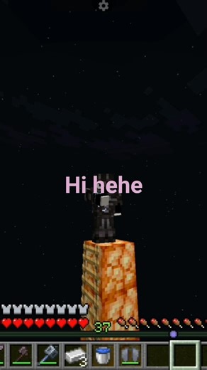 snow crafting bucket clutch #minecraft #gaming