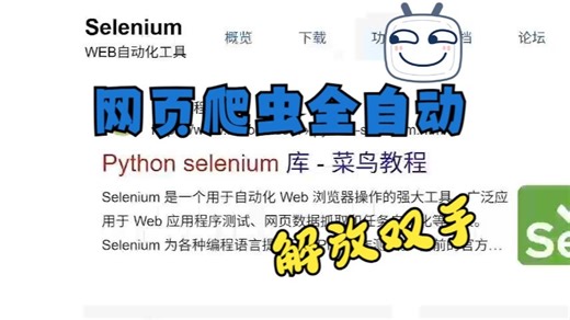 selenium网页自动化爬虫安装