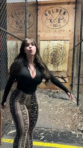 Working on my aim… just in case 💅🖤