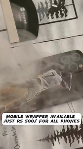 Mobile Wrapper Available for all Phones 🔥😍 Dm for order 📨 | Bishu Gaming