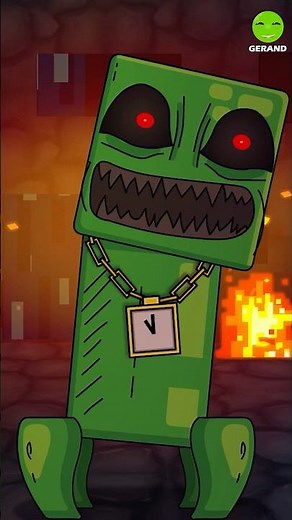 Creeper Rap Boom Boom #minecraft #minecraftanimation #creeper