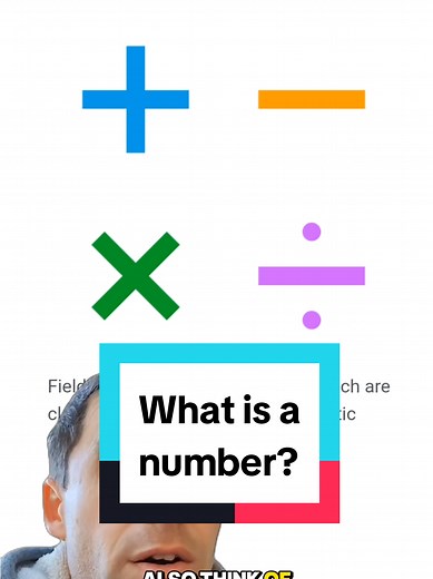 What is a number? What properties make a number a number? Certainly the natural numbers are numbers... but what about the complex numbers? How about polynomials? #math #mathtok #number #rationalnumbers #complexnumbers