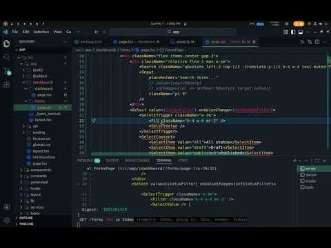 Copy of Next.js + Prisma + Postgresql + more Form Builder: PART 5