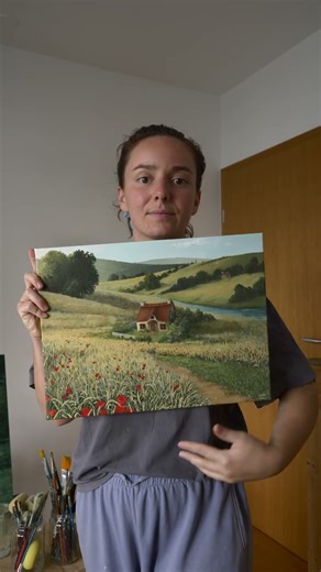 This is what I painted in 1.5 years as a painter with a full-time job #painting #artist