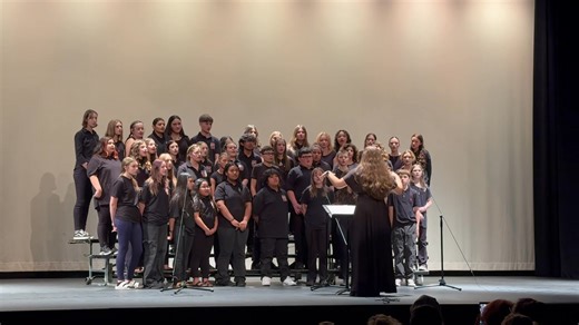 What an enjoyable evening at the PAC! MCHS Choir and AMS Choir students joined together for their Fall Concert. Great job students and great job Mrs. Elery. You guys were outstanding. Thank you MCHS Choir for allowing us join you! #countyproud | Anderson Middle School