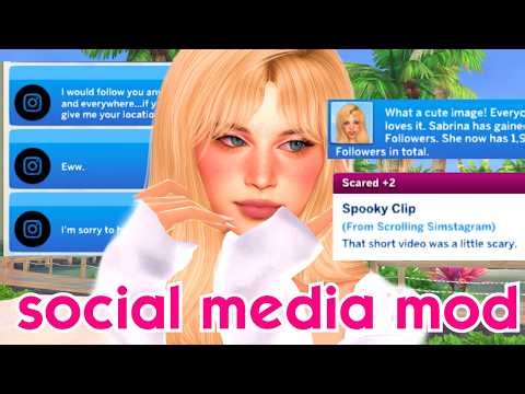 BETTER SOCIAL MEDIA MOD 📸✨ | SIMS 4