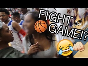 FIGHT Breaks Out At High School RIVALRY Basketball Game!