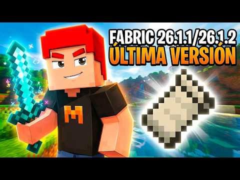 ➡️ COMO DESCARGAR E INSTALAR FABRIC EN MINECRAFT 26.1.1/26.1.2 (ÚLTIMA VERSIÓN) ✅