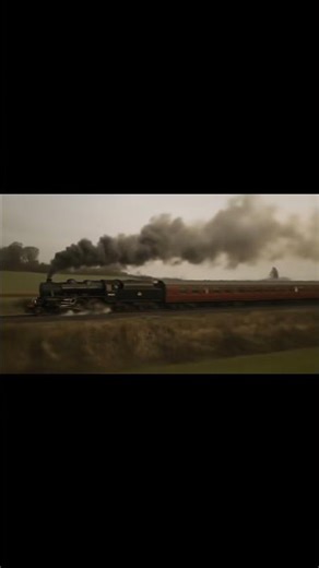 WWII Military Train | Steam Locomotive Supply Run Through War Zone #shorts