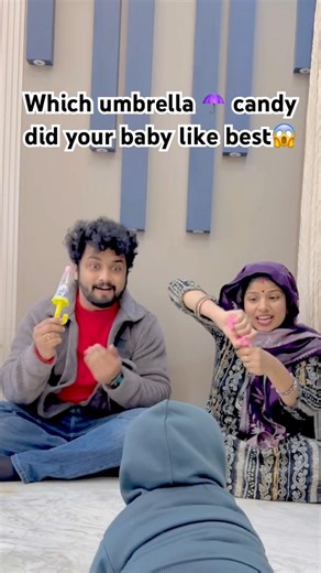 Baby ko konsa umbrella 🌂 candy pasand aaya 😨 #babygirl #shortsviral #babyshorts #cutebaby