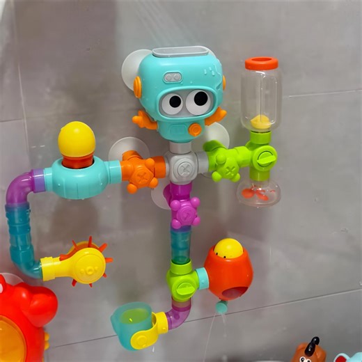 Octopus Bath Toy • DIY Water Pipe Kit - Etsy UK