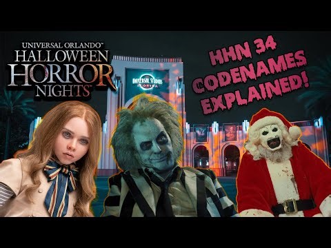 HHN 34 Code Names Explained | HHN 34 House Theories