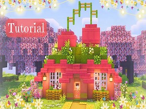 【Minecraft建筑教程】樱桃小屋