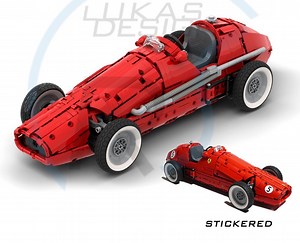 LEGO MOC-206365 F1 500 1:8 Scale (Technic 2025)