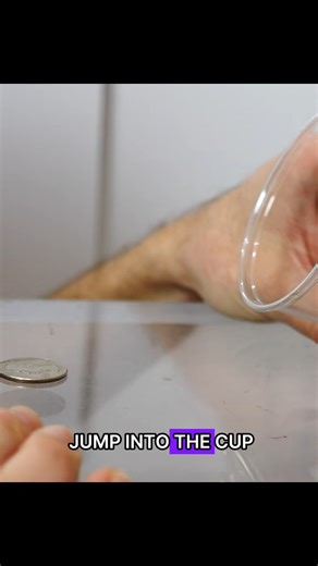 Making coins jump 🪙 #science #physics #jumpingchallenge #coins #experiment #reels | The Action Lab