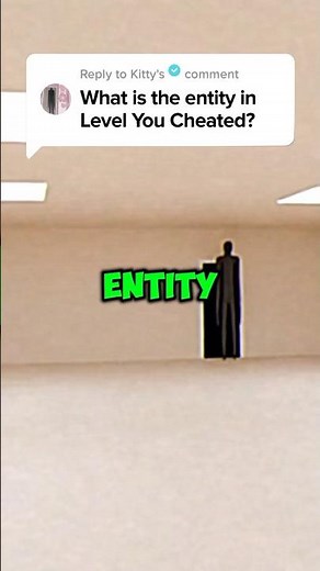 ⚠️THE ENTITY IN LEVEL YOU CHEATED - FOUND FOOTAGE⚠️ #backrooms #shorts