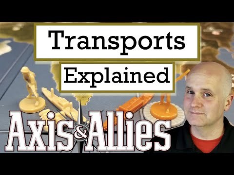 Axis and Allies - Transports Rules Explained