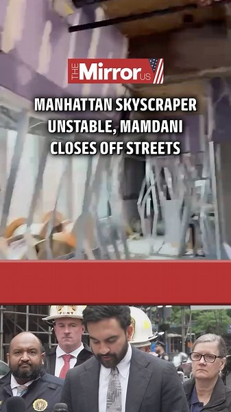 Midtown Manhattan skyscraper in danger of major collapse