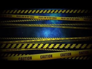 Police Line Do Not Cross Stock Motion Graphics