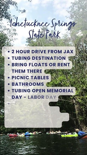 Ichetucknee Springs State Park