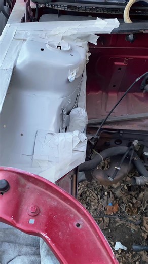 Changement joue d’aile partie 2: soudure et application d’un mastic de finition #parkside #vts #soudure #saxovts #france