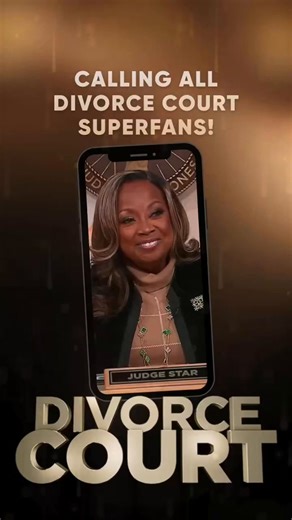 CALLING ALL DIVORCE COURT SUPERFANS! ⚖️⁠ ⁠ This is your chance to be on-air with Judge Star Jones.⁠ Sign up to be our At-Home Juror of the Day and:⁠ Watch the case unfold in real time⁠ Talk to Judge Star after the episode and share your thoughts⁠ ⁠ We want to reward our most loyal fans who watch Divorce Court every day.⁠ 👉 SIGN UP TODAY: http://divorcecourt.com/superfan/⁠ See you in court! | Divorce Court