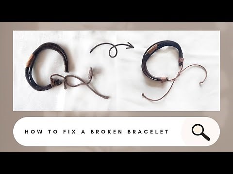How To Fix A Broken Multi Strand Bracelet [DIY Bracelet Making Tutorial]