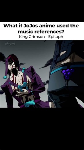 What if JoJos anime used music references: Epitaph #jjba #jojo