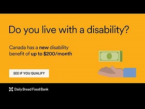Accessing the Canada Disability Benefit