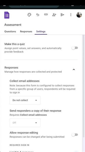 How to Close or Limit Responses in Google Forms