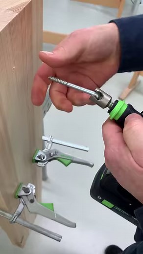 CENTROTEC 18 mm Hook Driver Bit . Allows you to quickly and easily drive hooks with your cordless drill. The Centrotec System was designed to provide a seamless transfer of force, eliminating bit slippage or marring of the drill bit. Most importantly, the Centrotec system offers a quicker and more secure means of bit change than any other quick change chuck system. . #festool #festool_australia #powertools #woodworker #woodworkerslife #festoolme #builttough #carpentry #festoolfan #woodworking #d