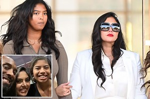 Vanessa Bryant leaving court after judge awards her $16 million