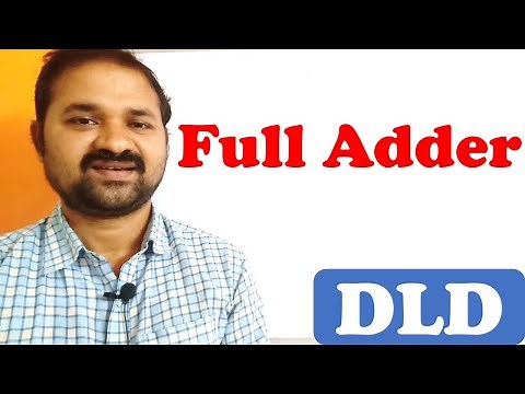 Full Adder || Combinational Circuit || Digital Logic Design || Digital Electronics || DLD || DE