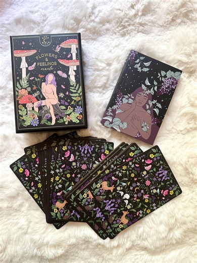 Used Flowers and Feeling Oracle - Etsy UK