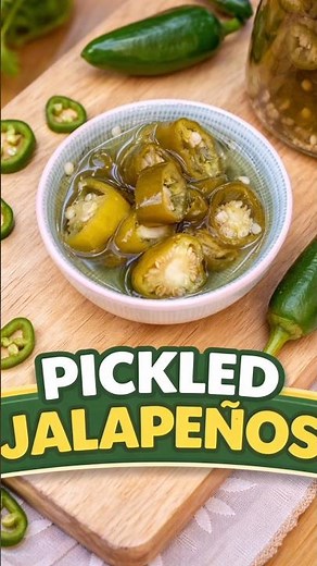 Homemade Pickled Jalapenos #pickledpeppers #pickledjalapenos