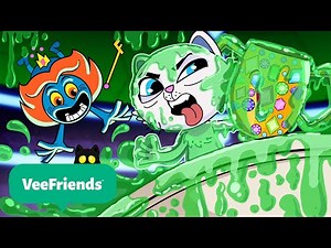 Yucky SLIME Pit Challenge - Who wins the Trophy?! | VeeFriends 🐈‍⬛ | NEW! | Full Episode