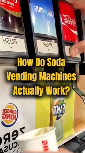 How Do Soda Vending Machines Actually Work? 🤯🥤